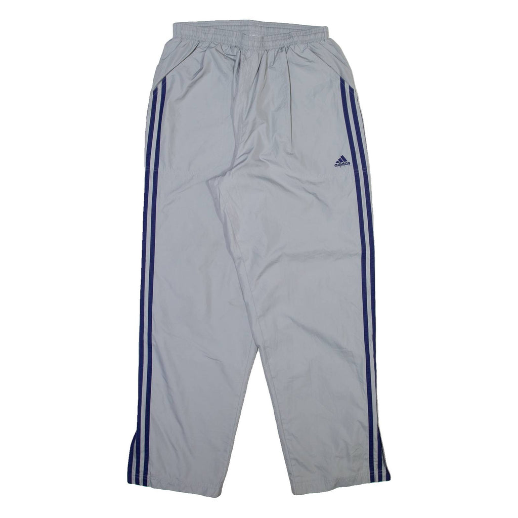 ADIDAS Mens Track Pants Grey Tapered M W27 L29