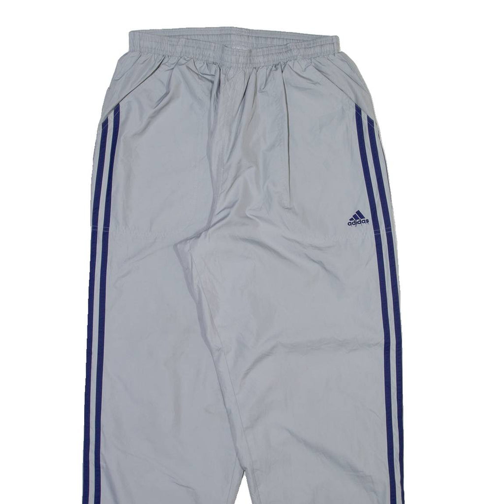 ADIDAS Mens Track Pants Grey Tapered M W27 L29