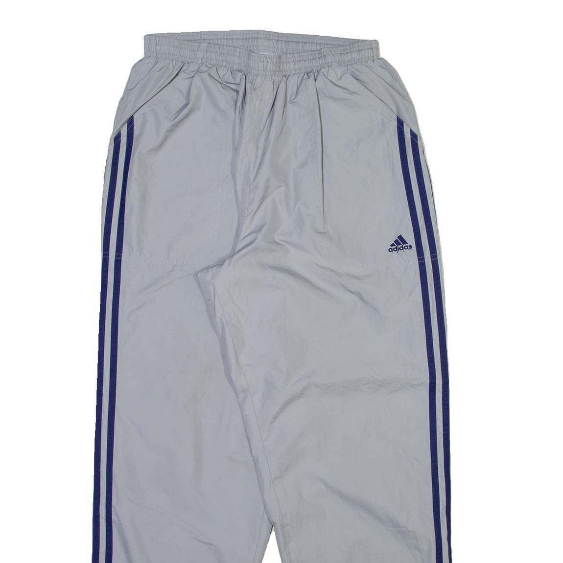 ADIDAS Mens Track Pants Grey Tapered M W27 L29