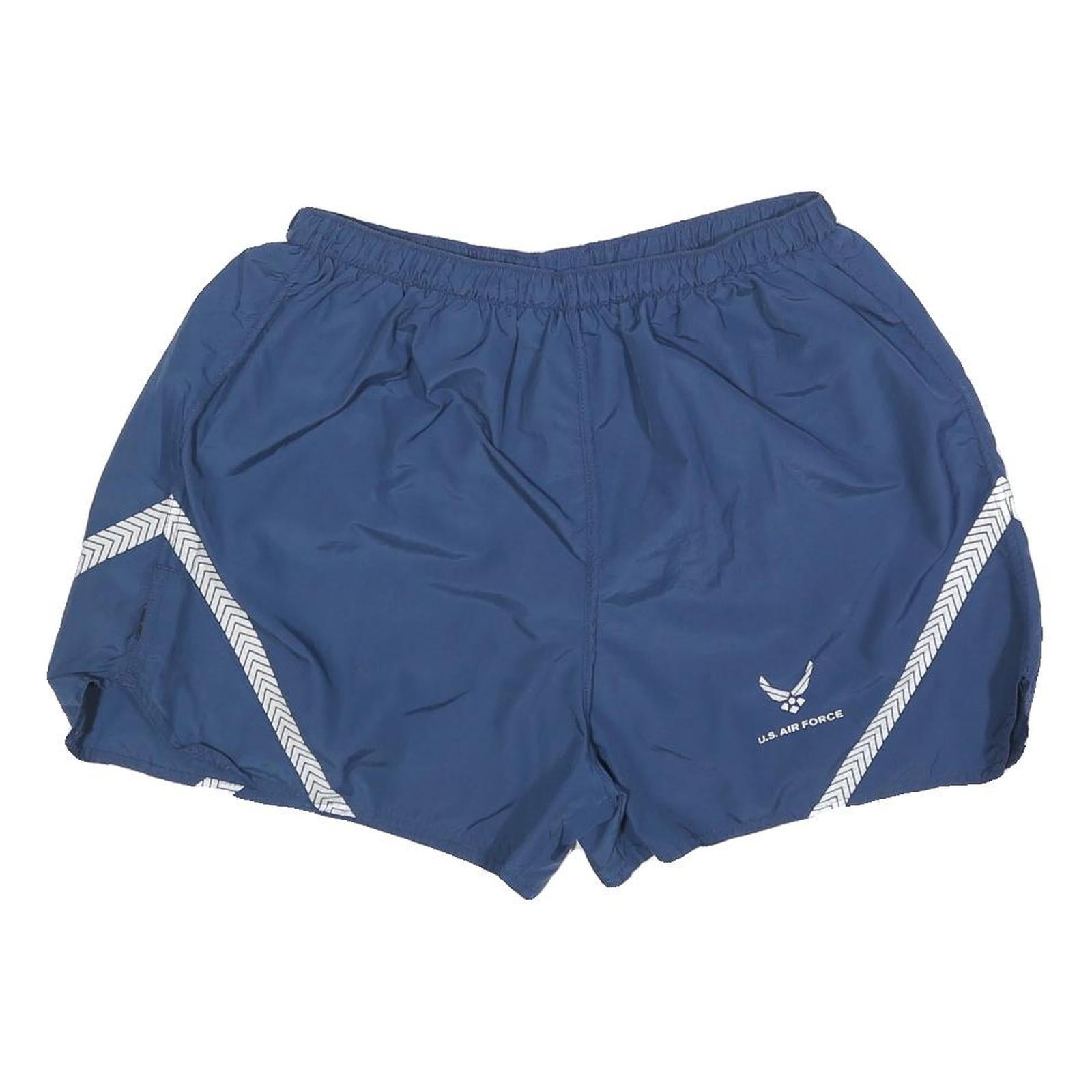 Womens Navy Blue Casual Shorts XL W30 Lightweight Polyester Sports