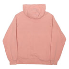 SUPREME Womens Pink Pullover Hoodie L Supreme Logo Cotton Blend Casual