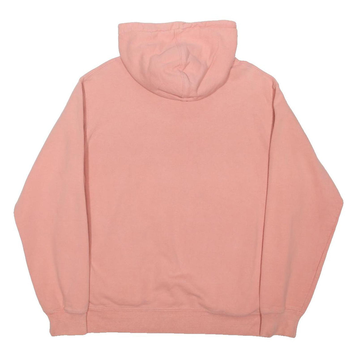 SUPREME Womens Pink Pullover Hoodie L Supreme Logo Cotton Blend Casual