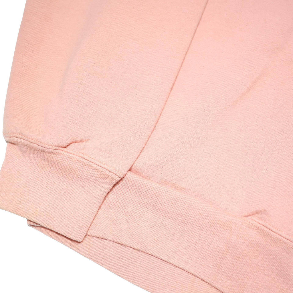 SUPREME Womens Pink Pullover Hoodie L Supreme Logo Cotton Blend Casual