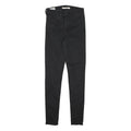 LEVI'S Womens Jeans Black Slim Skinny Denim W25 L29 720 Zip Cotton Blend