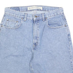 ARIZONA JEAN COMPANY Mens Denim Blue Relaxed Fit M W32 Cotton Blend Shorts