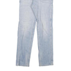 CARHARTT Mens Jeans Blue Regular Straight Denim Light W27 L32 Workwear Utility