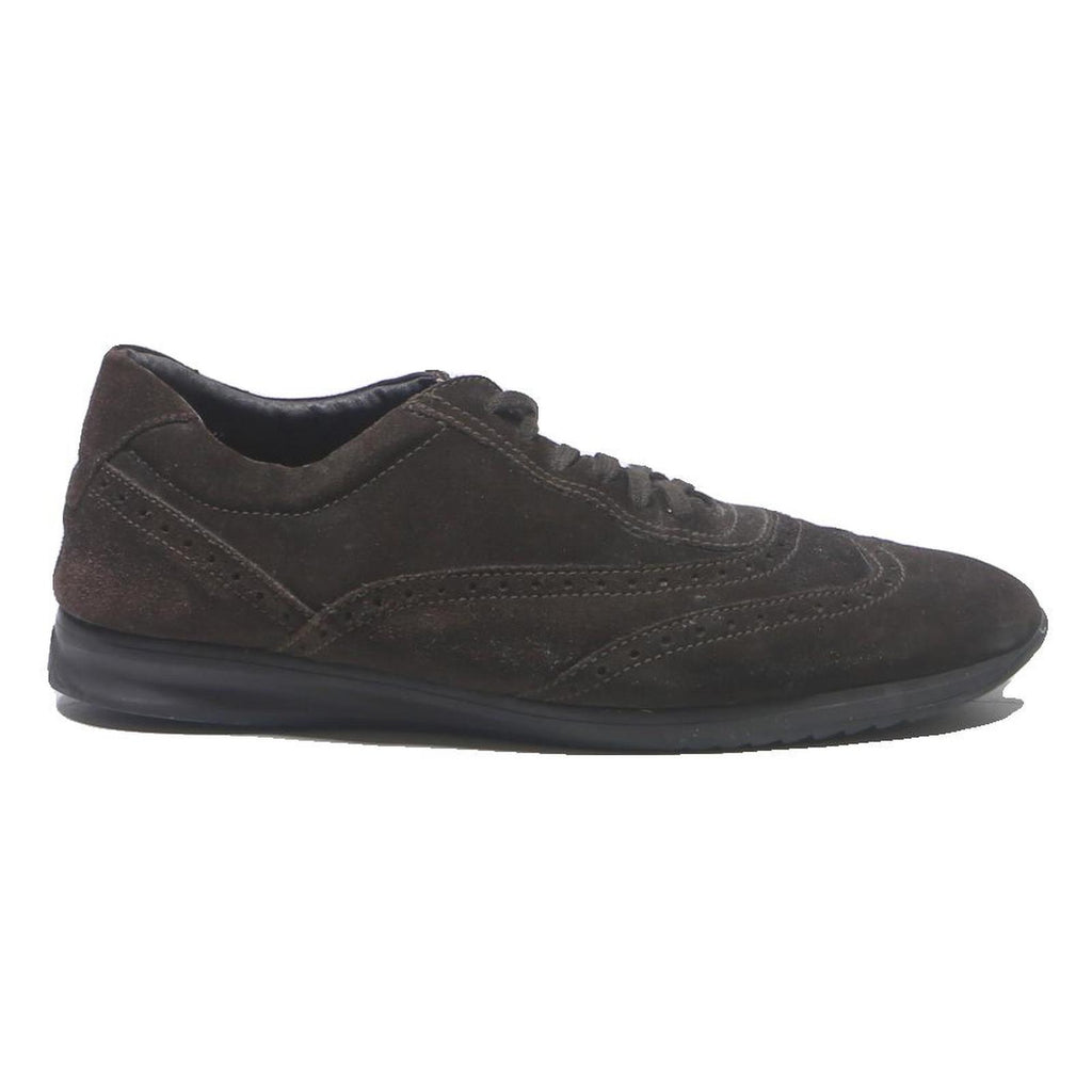 VALLEAVERDE Mens Casual Brown Synthetic Derby Shoes UK 11 Comfortable