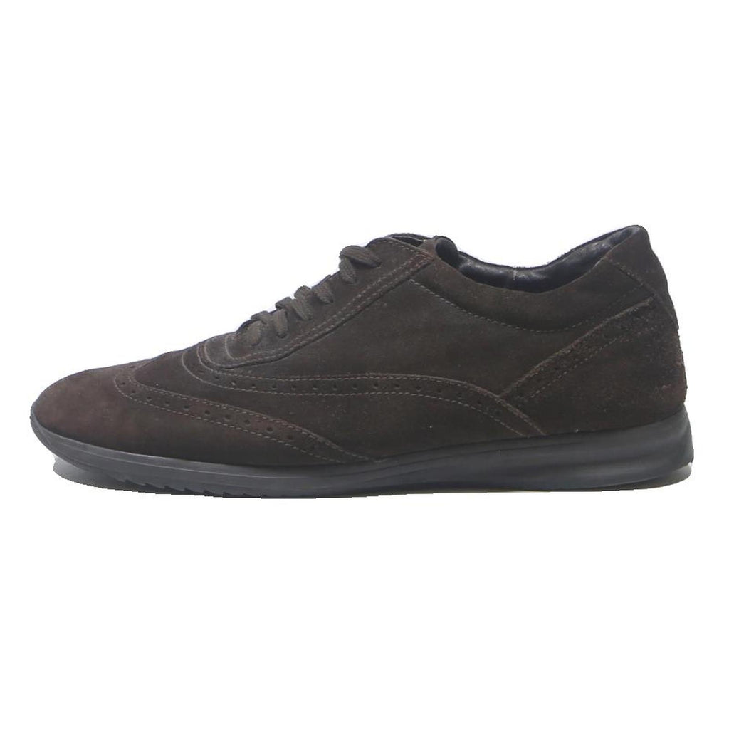 VALLEAVERDE Mens Casual Brown Synthetic Derby Shoes UK 11 Comfortable