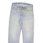 CARHARTT Mens Regular Fit Blue Denim Jeans W29 L30 Button Closure Classic Style