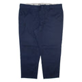 DICKIES Mens Trousers Blue Regular Tapered W44 L26