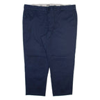 DICKIES Mens Trousers Blue Regular Tapered W44 L26