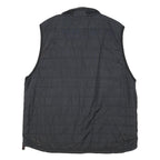 CARHARTT Mens Black Jacket XL Polyester Blend Quilted Zip Workwear Vest