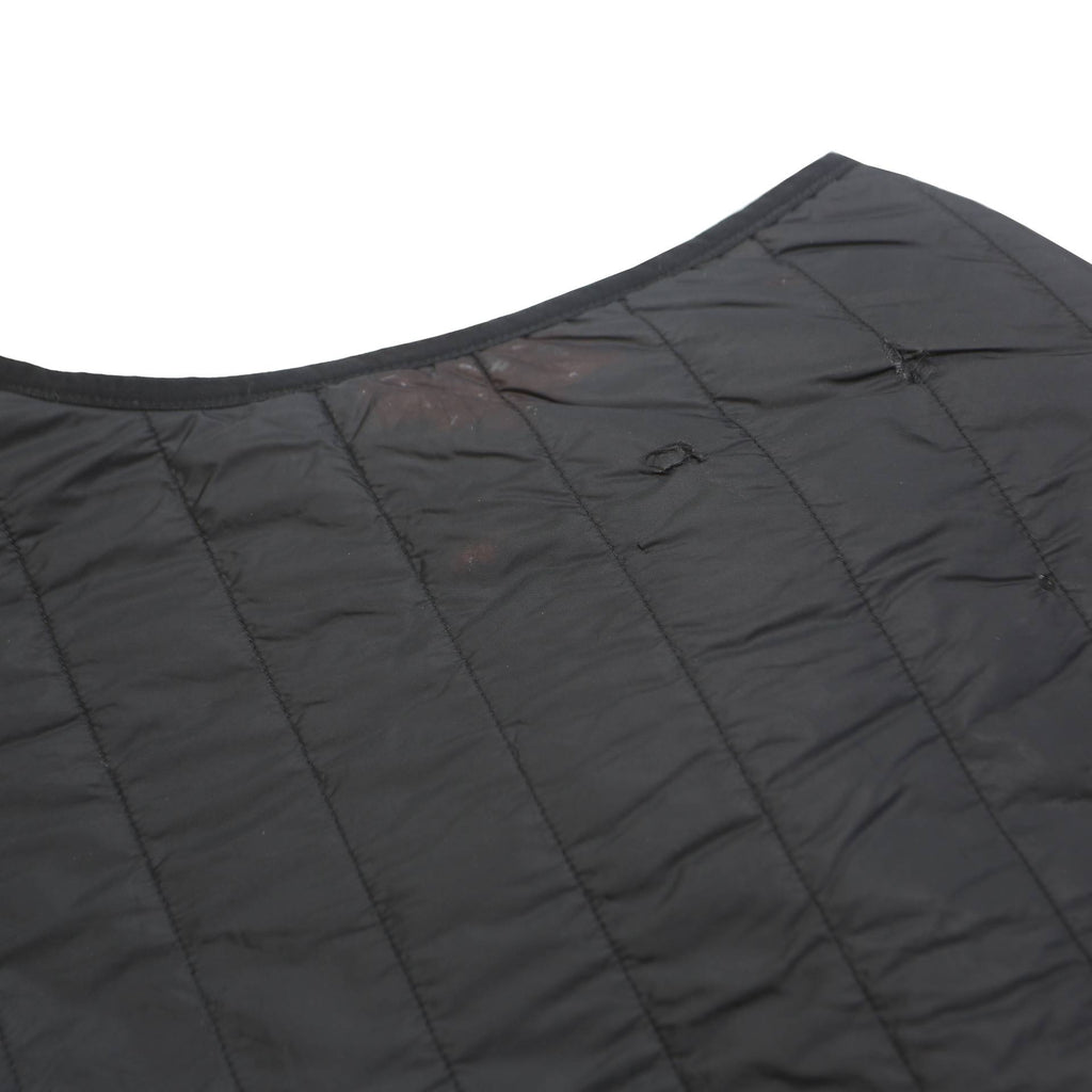 CARHARTT Mens Black Jacket XL Polyester Blend Quilted Zip Workwear Vest