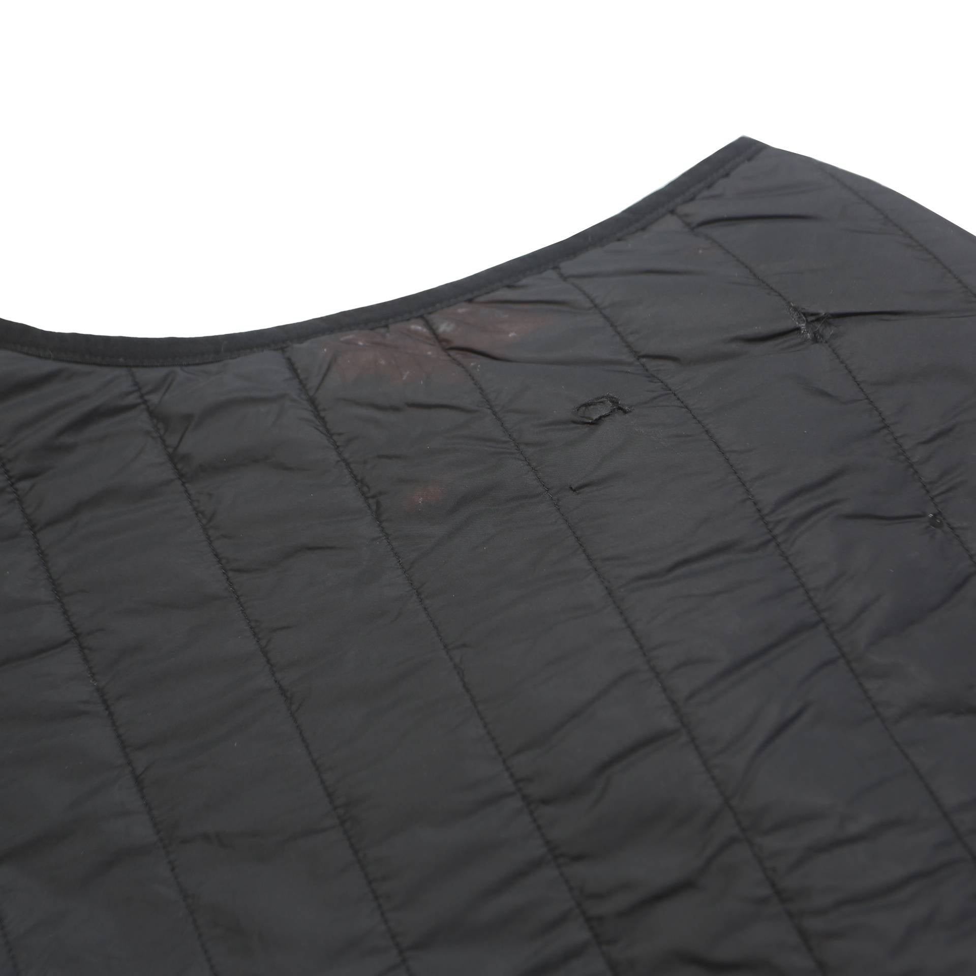 CARHARTT Mens Black Jacket XL Polyester Blend Quilted Zip Workwear Vest