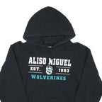 GILDAN Mens Black Aliso Niguel Wolverines Hoodie S Cotton Blend Pullover