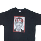 GILDAN Barack Obama Mens T-Shirt Black USA XL