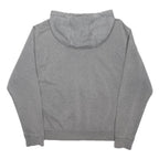 NIKE Mens Grey Pullover Hoodie M Cotton Blend Sports Casual Sweatshirt