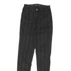 LEVI'S Womens Jeans Black Slim Skinny Denim W26 L30 High Rise Stretch Zip