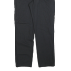 DICKIES Mens Cotton Blend Black Regular Straight Trousers W30 L30 Workwear Zip