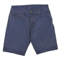 CARHARTT Mens Navy Casual Cotton Blend Shorts S W28 Workwear Durable