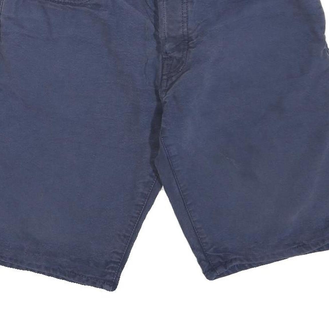 CARHARTT Mens Navy Casual Cotton Blend Shorts S W28 Workwear Durable