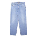 CHAPS RALPH LAUREN Mens Jeans Blue Loose Straight Denim Light W34 L30 Classic