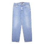 CHAPS RALPH LAUREN Mens Jeans Blue Loose Straight Denim Light W34 L30 Classic
