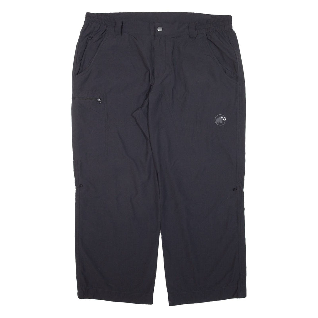 MAMMUT Mens Trousers Blue Loose Straight W37 L26