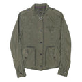 MARC O'POLO Womens Green Cotton Blend Button Jacket S Casual Lightweight