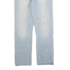 CARHARTT Mens Jeans Blue Regular Straight Denim Light W37 L32 Casual Workwear