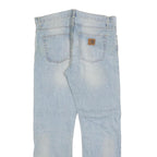 CARHARTT Mens Jeans Blue Regular Straight Denim Light W37 L32 Casual Workwear
