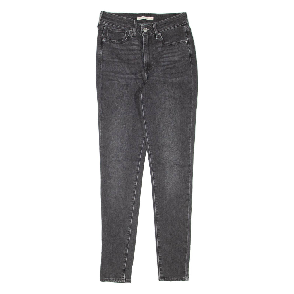 LEVI'S 721 High Rise Womens Jeans Grey Slim Skinny W27 L30