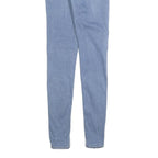 LEVI'S Womens Jeans Blue Slim Skinny Denim Light W27 L32 710 Cotton Blend Zip