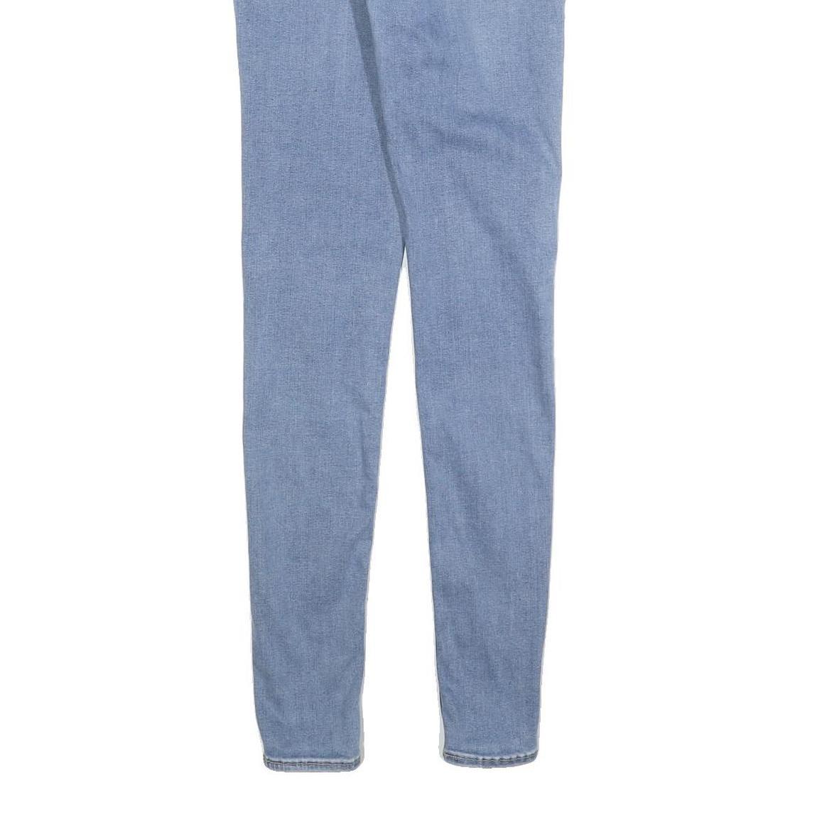 LEVI'S Womens Jeans Blue Slim Skinny Denim Light W27 L32 710 Cotton Blend Zip