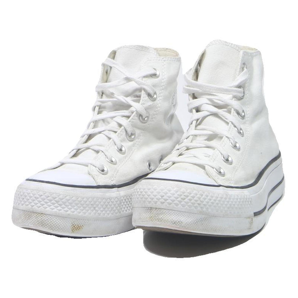 CONVERSE Chuck 70 Womens High Top Trainers White Canvas UK 6 Classic Retro