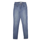 LEVI'S 721 High Rise Skinny Womens Jeans Blue Slim Skinny Denim Medium W27 L30