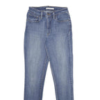 LEVI'S 721 High Rise Skinny Womens Jeans Blue Slim Skinny Denim Medium W27 L30
