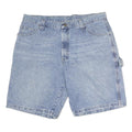 WRANGLER Mens Denim Blue Casual Shorts M W36 Relaxed Fit Utility Style