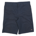 DICKIES Mens Shorts Blue Casual Plain XL W40 Durable Workwear