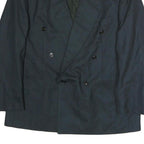 MCGREGOR Mens Blue 2XL Tailored Double Breasted Polyester Jacket Formal Classic