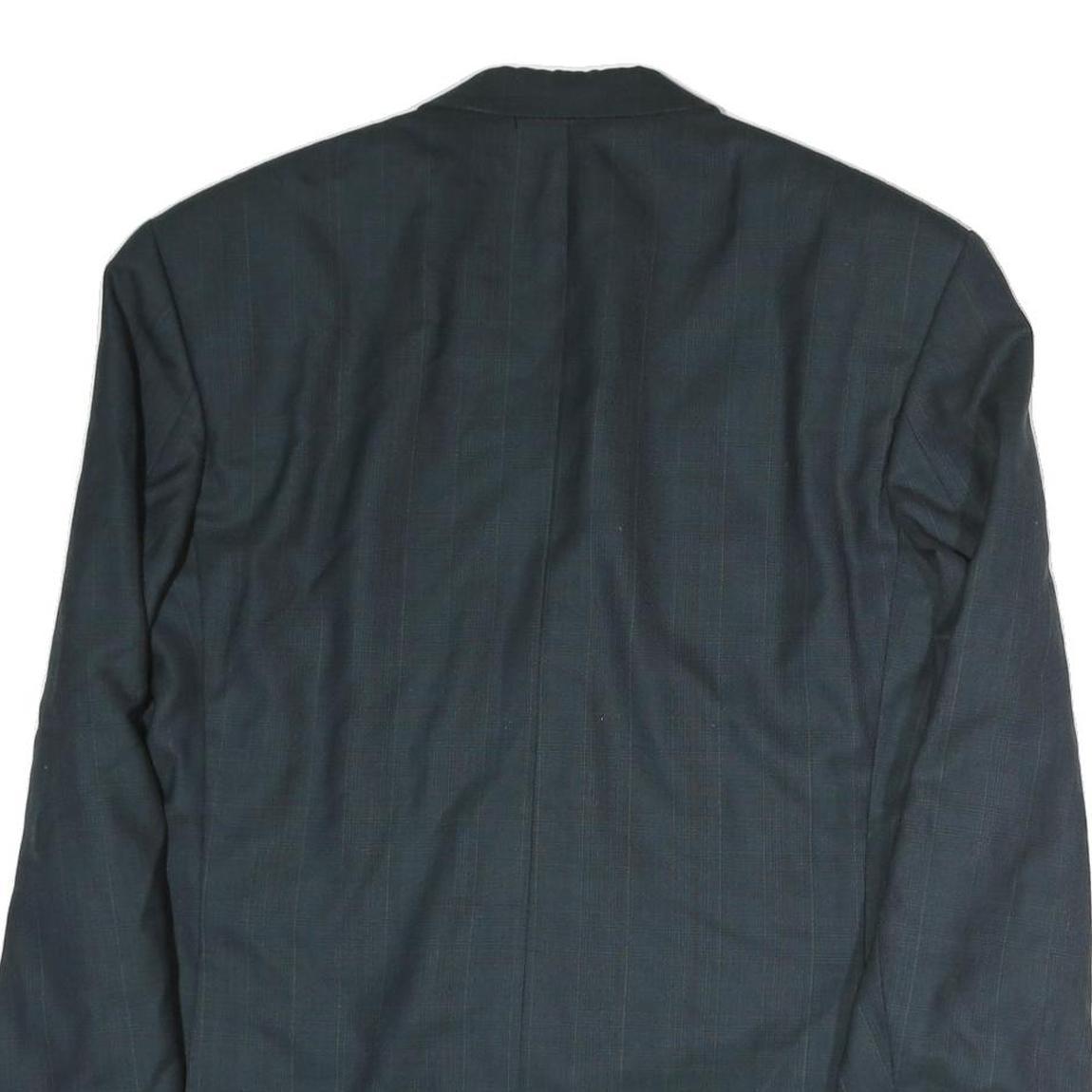 MCGREGOR Mens Blue 2XL Tailored Double Breasted Polyester Jacket Formal Classic