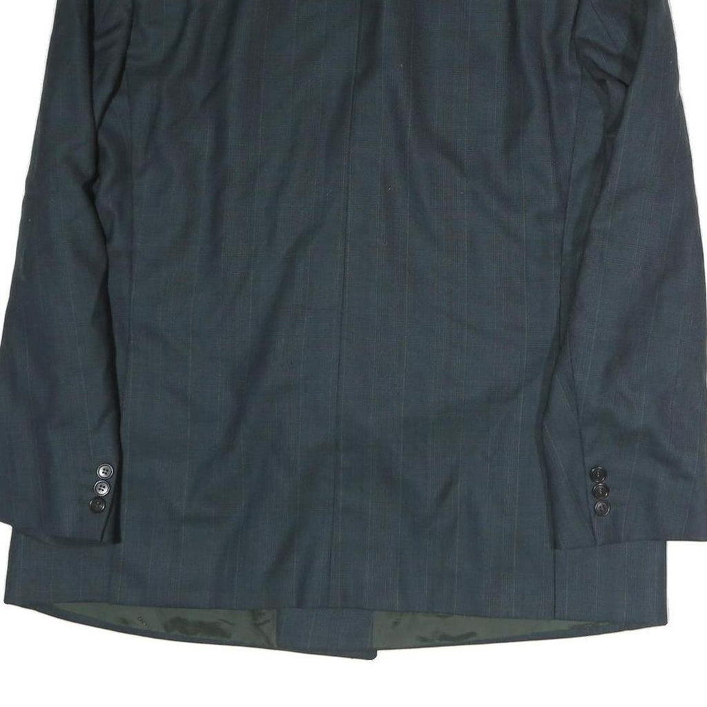 MCGREGOR Mens Blue 2XL Tailored Double Breasted Polyester Jacket Formal Classic