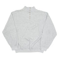 SWITCHER Mens Sweatshirt Grey 1/4 Zip L
