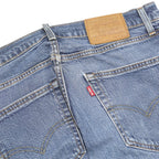 LEVI'S 511 BIG E Mens Slim Jeans Blue Denim W30 L32 Classic Cotton Blend Zip