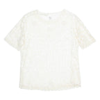 Womens Top Beige Floral M