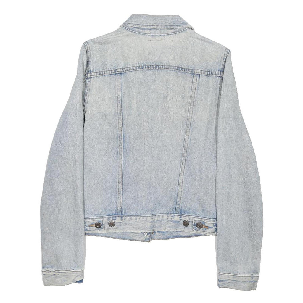 LEVI'S Womens Blue Denim Jacket S Cotton Classic Button Fastening Casual