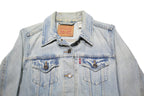 LEVI'S Womens Blue Denim Jacket S Cotton Classic Button Fastening Casual