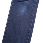 LEVI'S Womens Slim Blue Denim Slim Skinny Jeans W26 L32 Classic Cotton Blend Zip