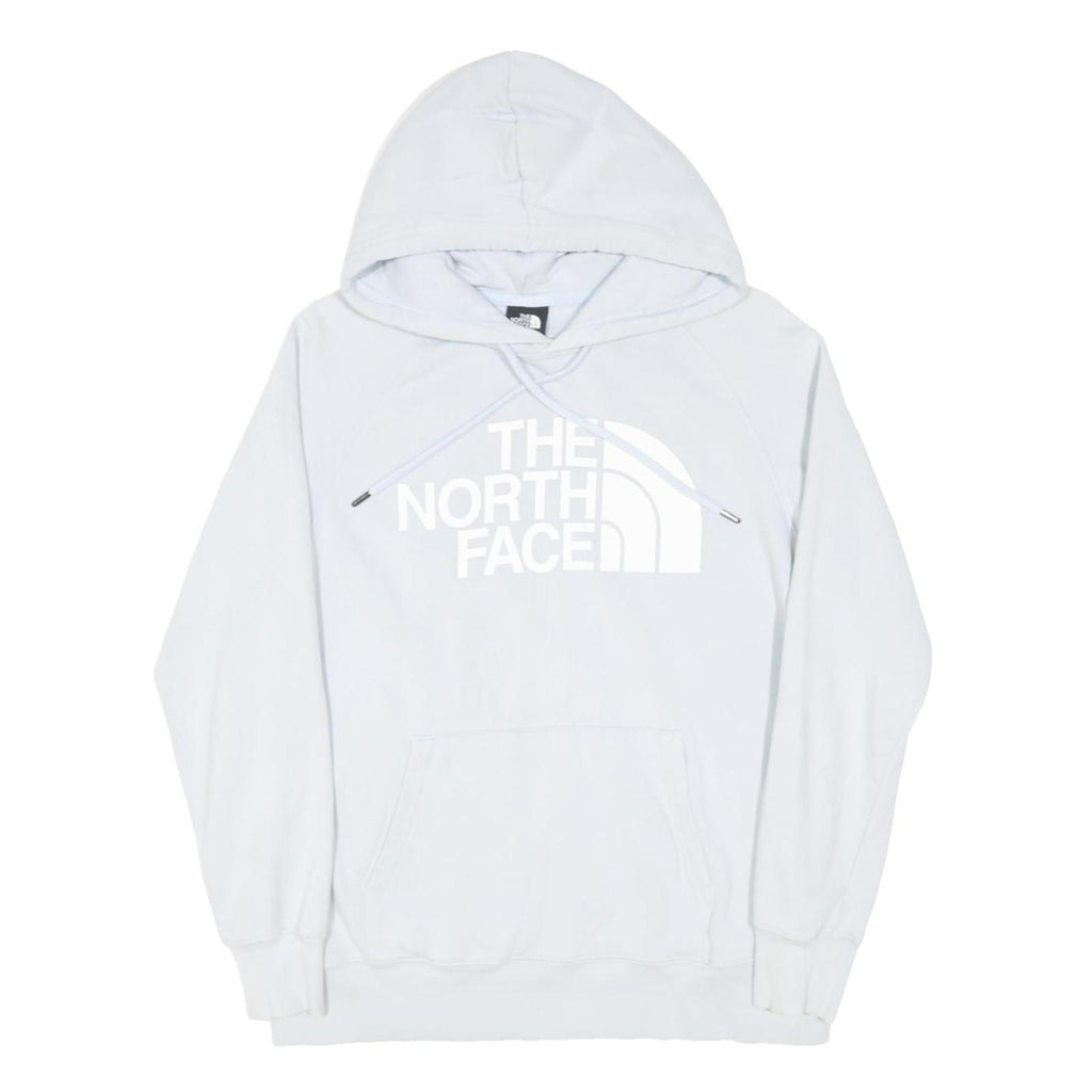 THE NORTH FACE Womens White Hoodie S Cotton Blend Pullover Casual Outdoor