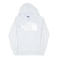 THE NORTH FACE Womens White Hoodie S Cotton Blend Pullover Casual Outdoor